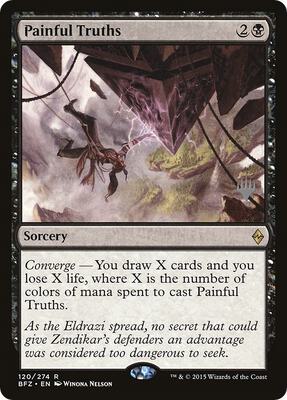 Painful Truths card from Promo Pack: Core Set 2021