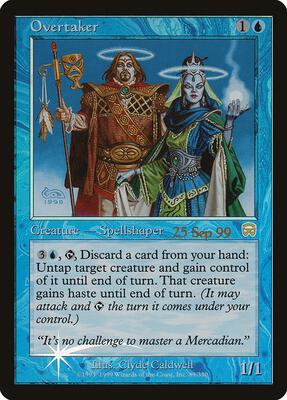 Overtaker card from Prerelease Cards