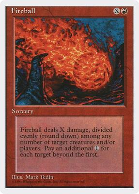 Fireball card from Media Promos
