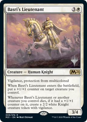 Basri's Lieutenant card from Promo Pack: Core Set 2021