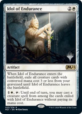 Idol of Endurance card from Promo Pack: Core Set 2021