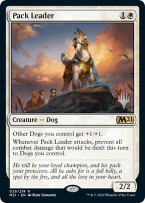 Pack Leader card from Promo Pack: Core Set 2021