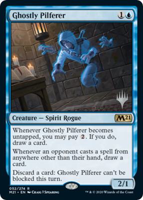 Ghostly Pilferer card from Promo Pack: Core Set 2021