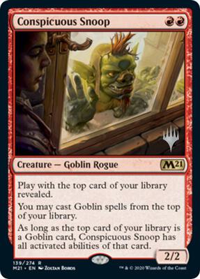 Conspicuous Snoop card from Promo Pack: Core Set 2021