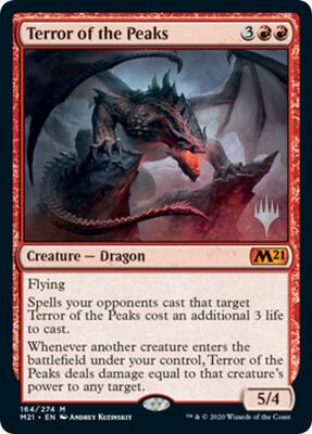 Terror of the Peaks card from Promo Pack: Core Set 2021