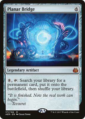 Planar Bridge card from Promo Pack: Core Set 2021
