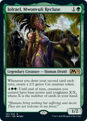 Jolrael, Mwonvuli Recluse card from Promo Pack: Core Set 2021