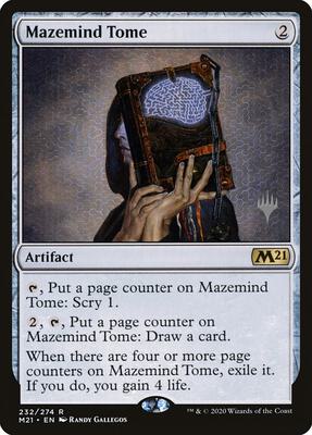 Mazemind Tome card from Promo Pack: Core Set 2021