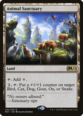 Animal Sanctuary card from Promo Pack: Core Set 2021