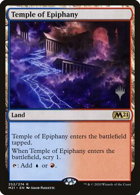 Temple of Epiphany card from Promo Pack: Core Set 2021
