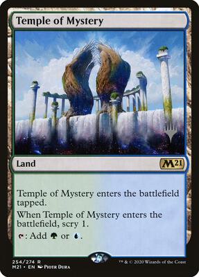 Temple of Mystery card from Promo Pack: Core Set 2021