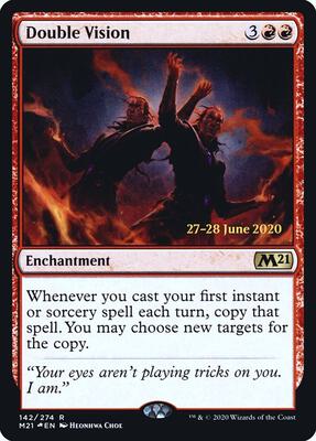 Double Vision card from Prerelease Cards