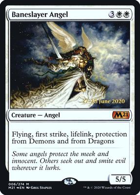 Baneslayer Angel card from Prerelease Cards