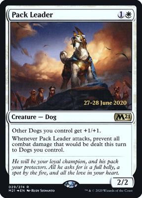 Pack Leader card from Prerelease Cards