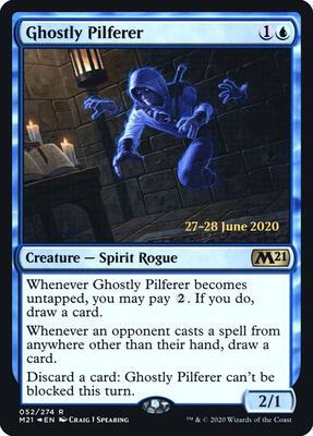 Ghostly Pilferer card from Prerelease Cards