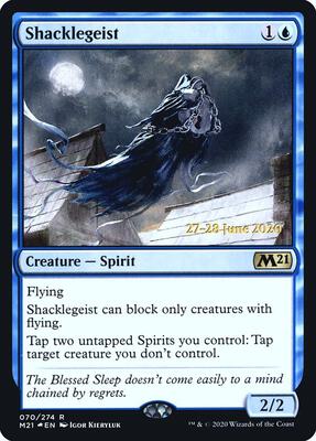Shacklegeist card from Prerelease Cards