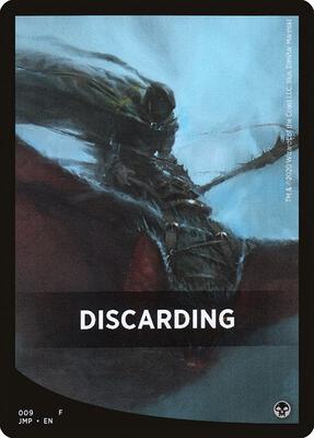 Discarding Theme Card card from Jumpstart
