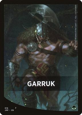 Garruk Theme Card card from Jumpstart