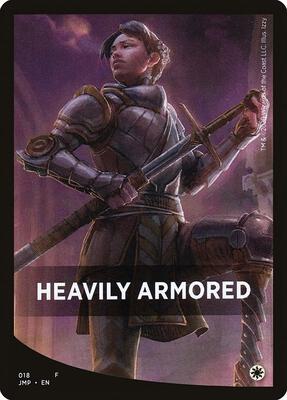 Heavily Armored Theme Card card from Jumpstart