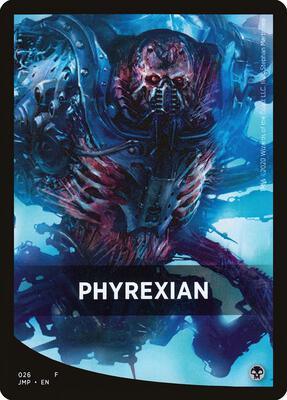 Phyrexian Theme Card card from Jumpstart
