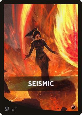 Seismic Theme Card card from Jumpstart