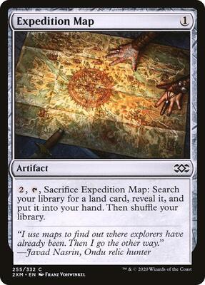 Expedition Map card from Double Masters