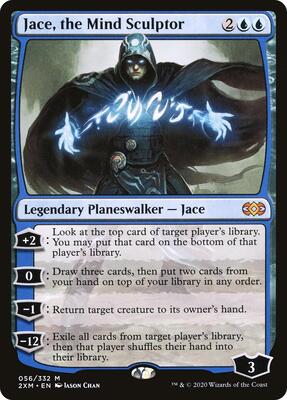Jace, the Mind Sculptor card from Double Masters