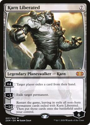 Karn Liberated card from Double Masters
