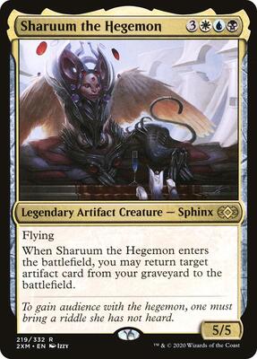 Sharuum the Hegemon card from Double Masters