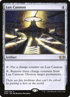 Lux Cannon card from Double Masters