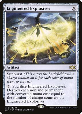 Engineered Explosives card from Double Masters