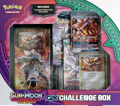 Solgaleo GX Challenge Box card from SM - Guardians Rising