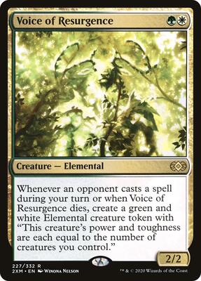 Voice of Resurgence card from Double Masters