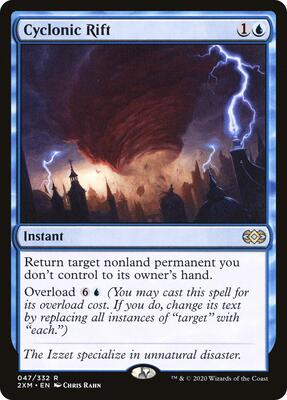 Cyclonic Rift card from Double Masters