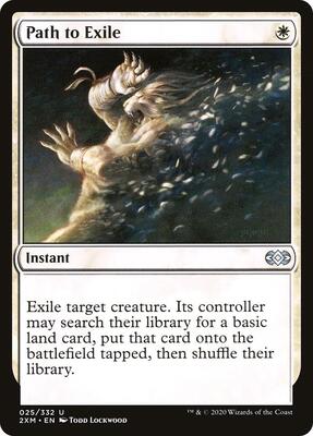 Path to Exile card from Double Masters