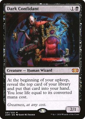Dark Confidant card from Double Masters