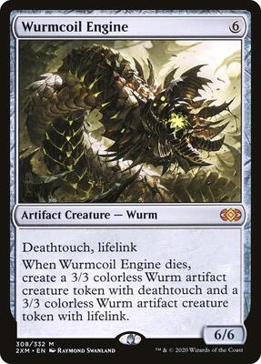 Wurmcoil Engine card from Double Masters