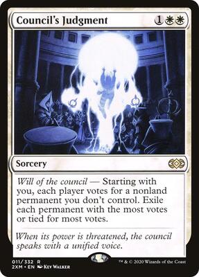 Council's Judgment card from Double Masters