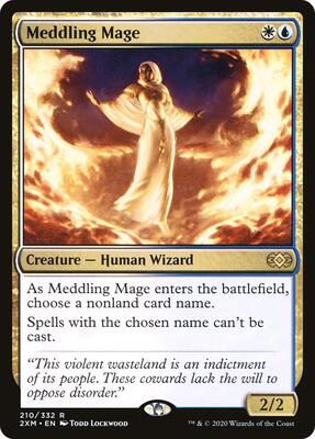 Meddling Mage card from Double Masters