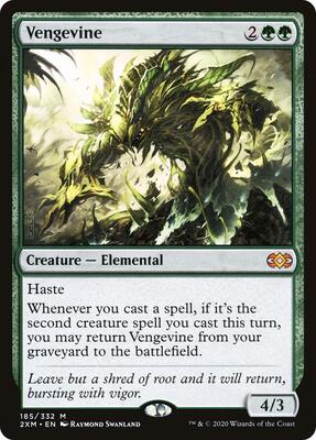 Vengevine card from Double Masters