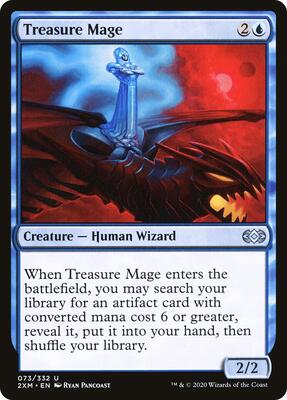 Treasure Mage card from Double Masters