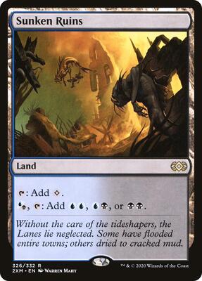Sunken Ruins card from Double Masters