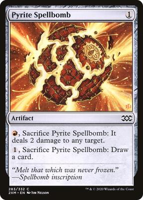 Pyrite Spellbomb card from Double Masters