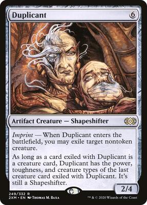 Duplicant card from Double Masters
