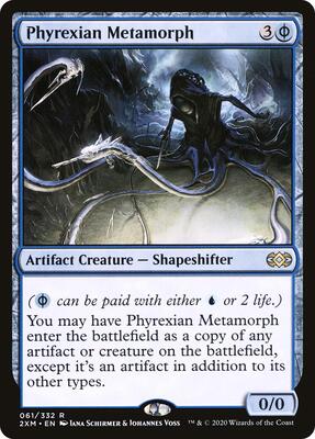 Phyrexian Metamorph card from Double Masters