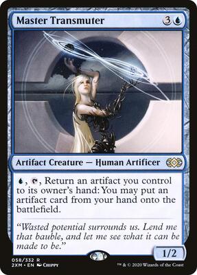 Master Transmuter card from Double Masters