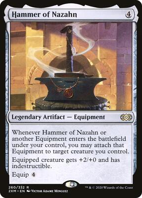 Hammer of Nazahn card from Double Masters