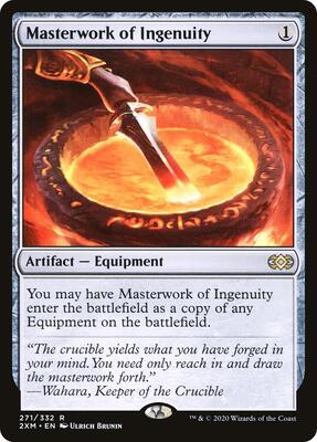 Masterwork of Ingenuity card from Double Masters