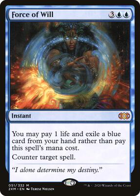 Force of Will card from Double Masters