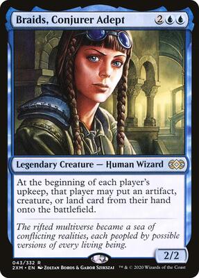 Braids, Conjurer Adept card from Double Masters